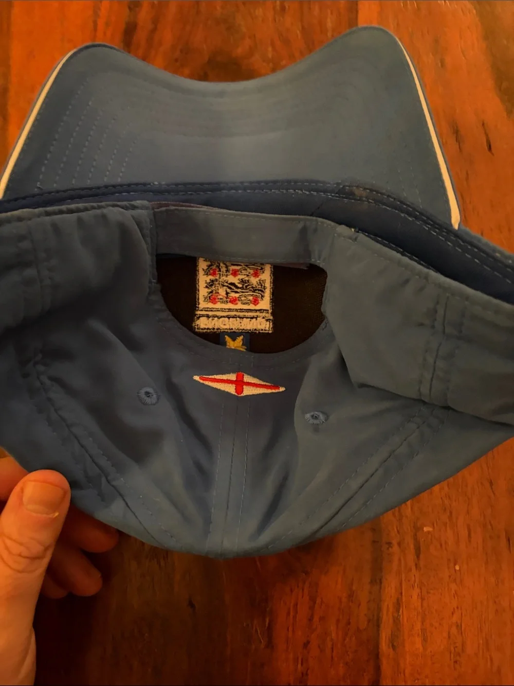Vintage Umbo England Crest Blue Baseball Cap